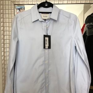 Thomas Pink baby blue button down